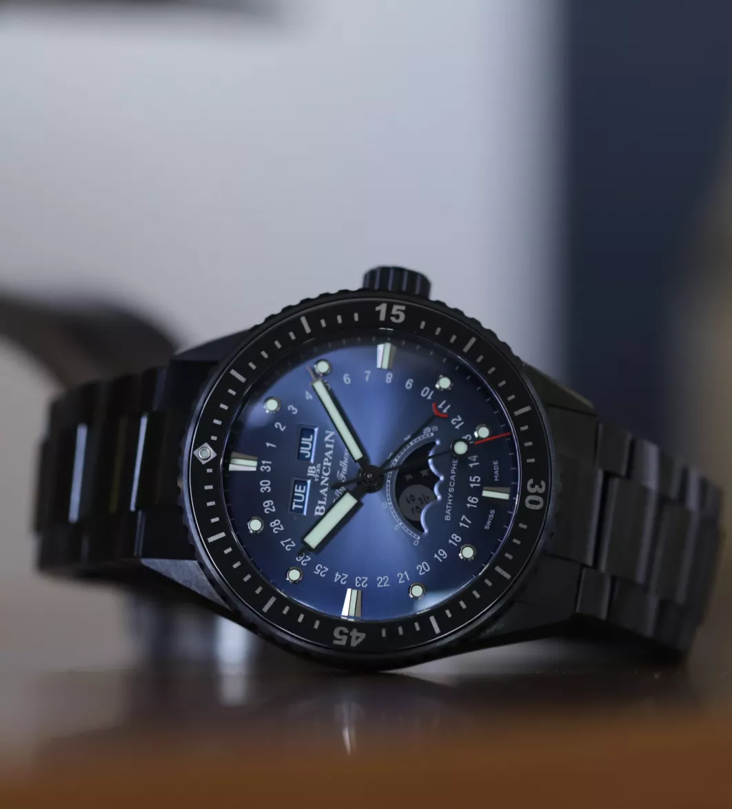 Blancpain представил новую коллекцию Bathyscaphe Quantième Complet Phases de lune