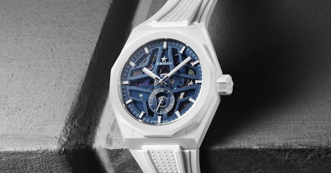 Новый белый керамический Zenith Defy Skyline Skeleton за $17,500